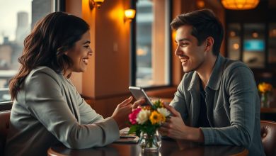 conversation sur une appli de rencontre